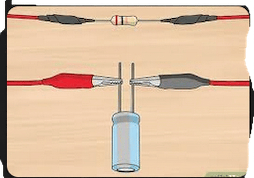Décharge d'un condensateur avec une résistance
